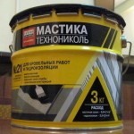 Мастика №21 битумно-полимерная кровельная гидроизоляционная (Техномаст), банка3 кг.