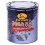 Грунт-эмаль по рж-не (3в1) серая 1л С-Пт