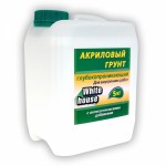 Грунтовка акриловая с антисепт. (5кг) White House