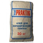 Клей д/п Praktik 30кг BERGAUF