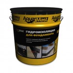 Мастика битумная AquaMast (18 кг) для фундамента