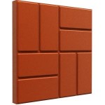 Плитка садовая ПП 330x330x20 8 кирпичей